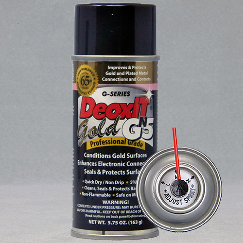 Aérosol de protection - DeoxIT® Gold, #GN5S-6N  - CAIG - pour métal / pour le plastique / à solvant