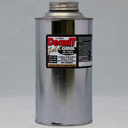 Décapant désoxydant - DeoxIT® GOLD, #G100L-32 - CAIG - pour le nettoyage / pour métal
