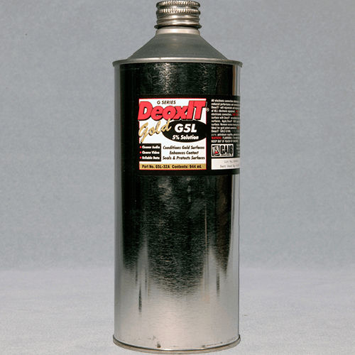 Décapant désoxydant - DeoxIT® Gold, #G5L-32A - CAIG - pour le nettoyage / pour métal