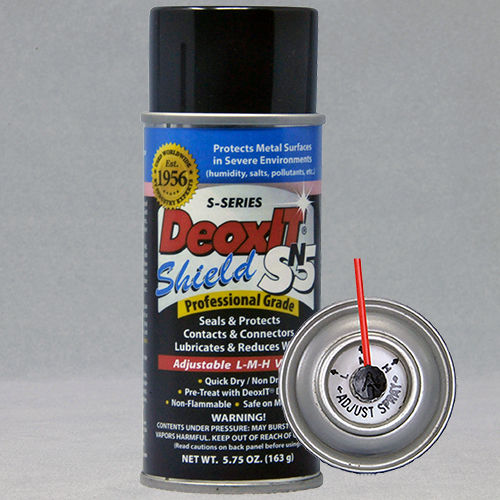 Aérosol de protection - DeoxIT® Shield - CAIG - pour métal / pour le plastique / à solvant