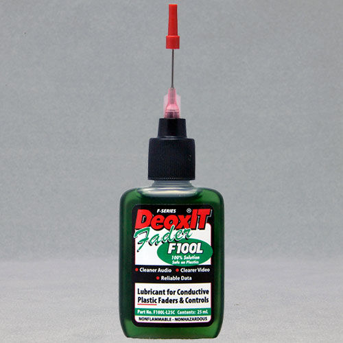 Produit de nettoyage pour l'électronique - DeoxIT® Fader, #F100L-L25C - CAIG - de métaux / pour plastique / lubrifiant