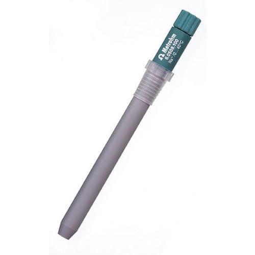 Électrode électrochimique sélective d'ions -  Separate polymer membrane electrode, Na - Metrohm - en verre / de laboratoire