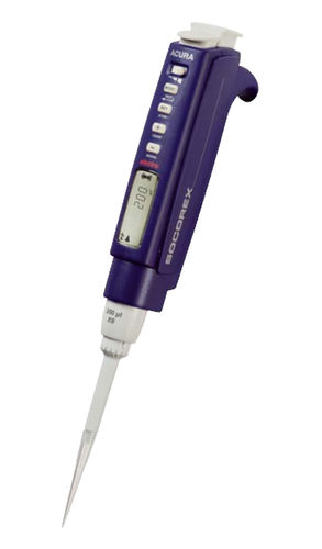 Pipette mono-canal - Acura® electro 926 series - Socorex Isba S.A. - en verre borosilicaté / électronique