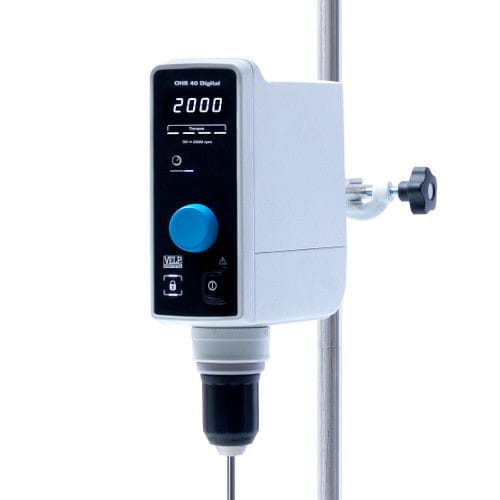 Agitateur de laboratoire à hélice - OHS 40 series - VELP - numérique / vertical / avec variateur