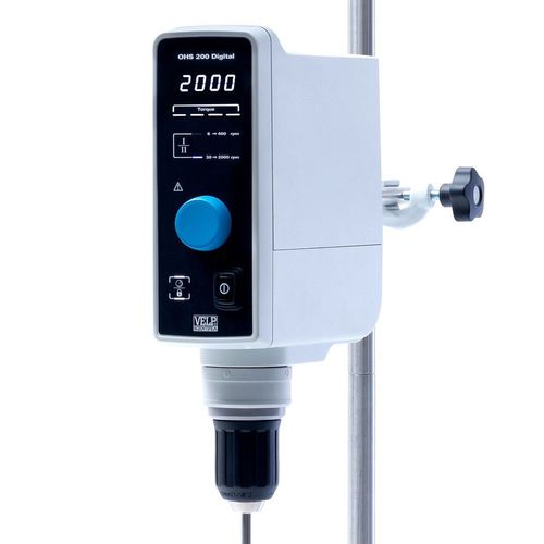 Agitateur de laboratoire à hélice - OHS 200 series - VELP - numérique / pour produits très visqueux / vertical