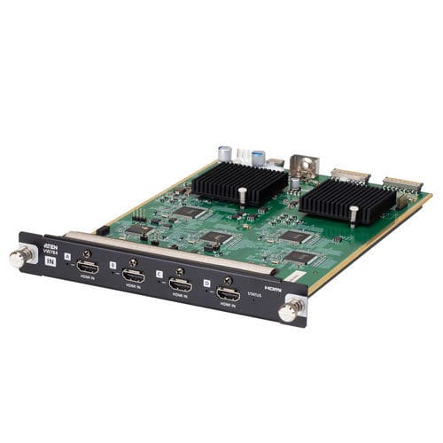 Carte d'entrées numérique - VW784 - ATEN - HDMI / multivoies / murale