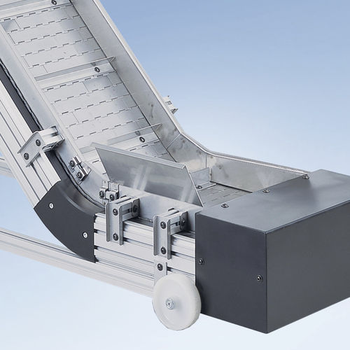 Convoyeur à bande modulaire - KFS-P 2040.86 - Maschinenbau Kitz GmbH - incliné / de transport / modulaire
