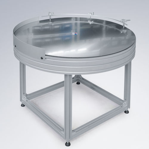 Table rotative électrique - Maschinenbau Kitz GmbH - horizontale / pour convoyeur