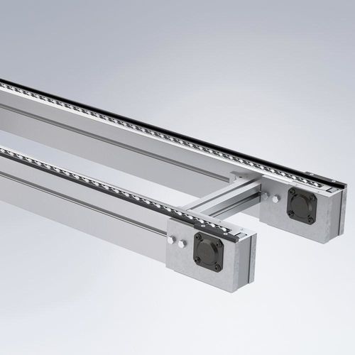 Convoyeur à rouleaux - SRF-P 2045 - Maschinenbau Kitz GmbH - à chaînes / incliné / droit
