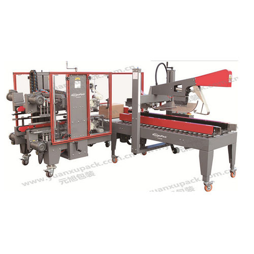 Formeuse/fermeuse de carton automatique - Yuanxu Packing(shanghai) Machinery Co., LTD - ruban adhésif