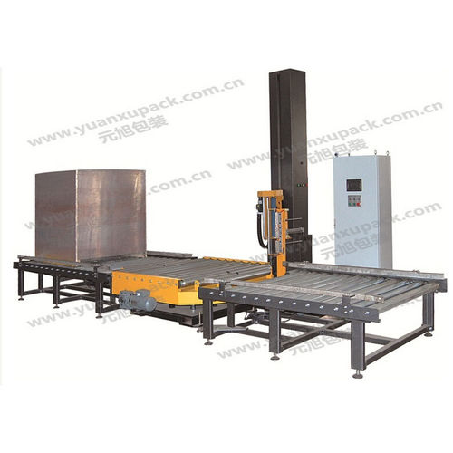 Banderoleuse à plateau tournant - YK1650F-CZ - Yuanxu Packing(shanghai) Machinery Co., LTD - automatique / de boisson / pour équipement électrique