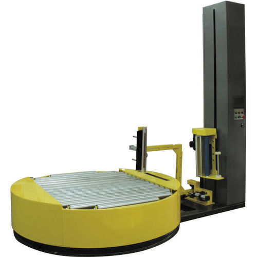 Banderoleuse à plateau tournant - YK2000FZ-PL - Yuanxu Packing(shanghai) Machinery Co., LTD - automatique / de boisson / pour applications électroniques