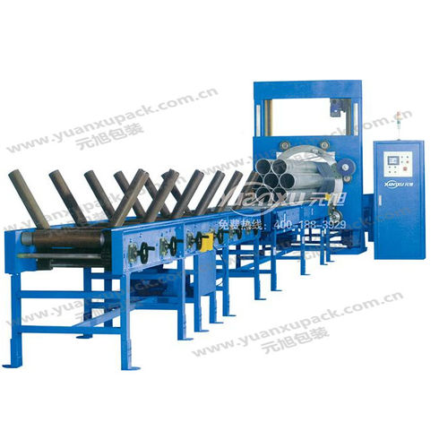 Banderoleuse orbitale - Yuanxu Packing(shanghai) Machinery Co., LTD - automatique / de profilés / pour verre