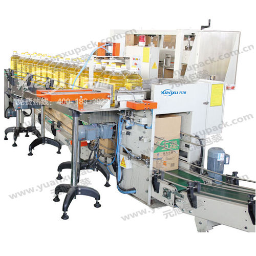 Encaisseuse à chargement par le haut - YK-ZX05 - Yuanxu Packing(shanghai) Machinery Co., LTD - automatique / pour produits cosmétiques / pour huile