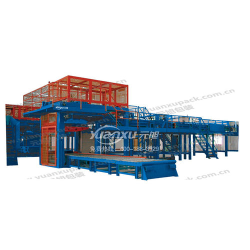 Palettiseur par le haut - YK-MD02 - Yuanxu Packing(shanghai) Machinery Co., LTD - de paquets / automatique