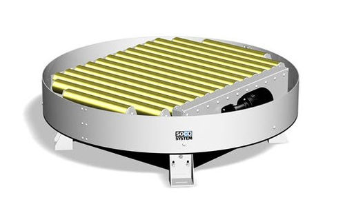 Table tournante manuelle - max. 900 kg - Soco System - horizontale / pour convoyeur