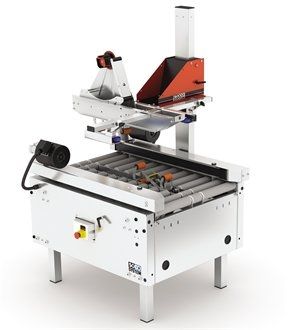 Fermeuse de caisses en carton à double rabats - T-10 series - Soco System - ruban adhésif