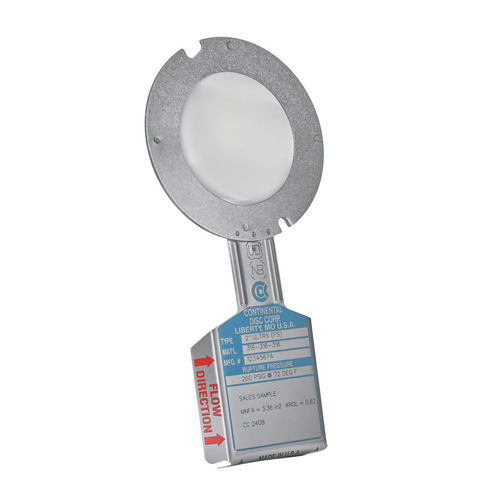 Disque de rupture inversé - ULTRX™ - Continental Disc Corp. - à siège plat / en inox / très faible pression