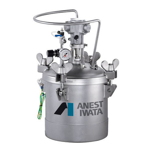 Cuve de manutention - PET series - Anest Iwata - en acier inoxydable / sous pression / avec agitateur