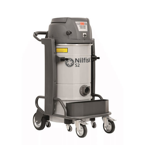 Aspirateur industriel - S2 L40 LC series - Nilfisk - de poussières dangereuses / monophasé / en acier inoxydable