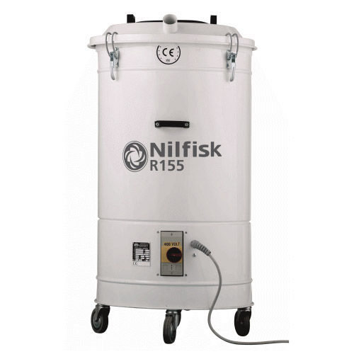 Aspirateur industriel - R155 V - Nilfisk - à sec / triphasé / mobile