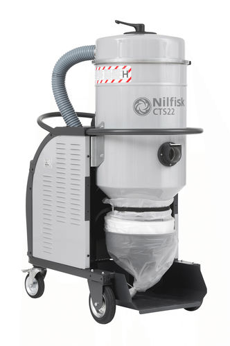 Aspirateur industriel - CTS22 series - Nilfisk - de poussières combustibles / triphasé / mobile