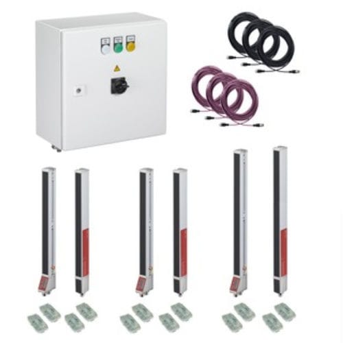 Système de mesure de contour - CMS748i-1120-1120-1200 - Leuze - de longueur / de lumière / de température