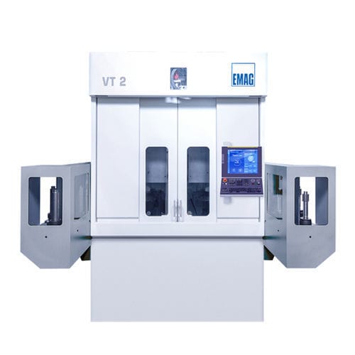 Centre de tournage CNC - VT 2 - EMAG GmbH & Co. KG - vertical / 4 axes / pour usinage d'arbres et de pièces arbrées