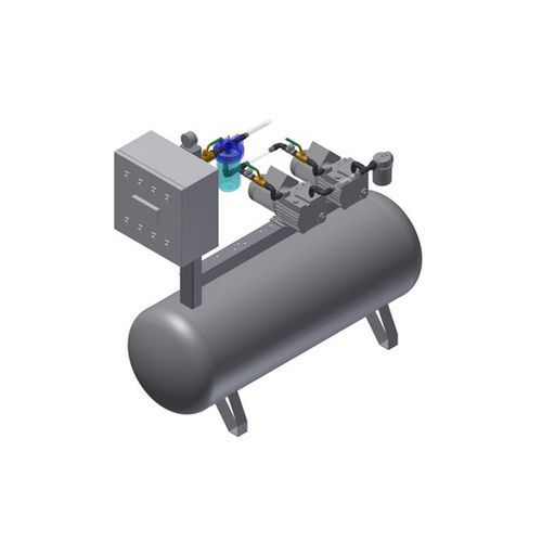 Groupe de vide lubrifié - MEDEVICE 2X12  - Srl - pour applications médicales