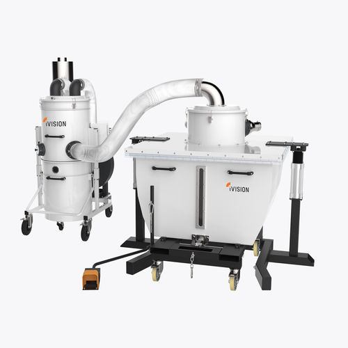 Aspirateur industriel - iV CUSTOM - iVision Vacuum - de copeaux / triphasé / pneumatique