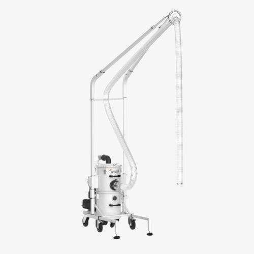 Aspirateur industriel - iV1 FLAT TABLE - iVision Vacuum - de copeaux / triphasé / pneumatique