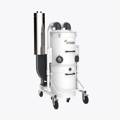 Aspirateur industriel - iV3 SHOES - iVision Vacuum - à sec / triphasé / pneumatique