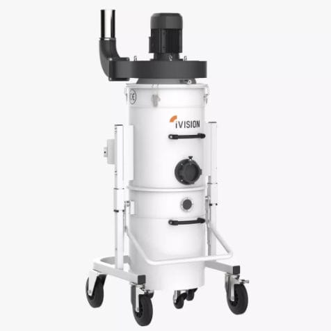 Aspirateur industriel - iV2  - iVision Vacuum - de copeaux / triphasé / pneumatique