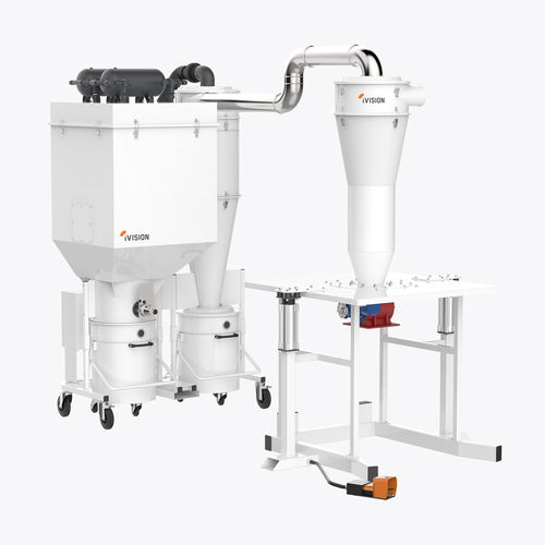 Aspirateur industriel - iV CUSTOM SAND - iVision Vacuum - de copeaux / triphasé / sur roues