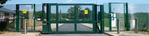 Portail pivotant - max. 6 000 mm | PAS 68 Terra - Frontier-Pitts - automatique