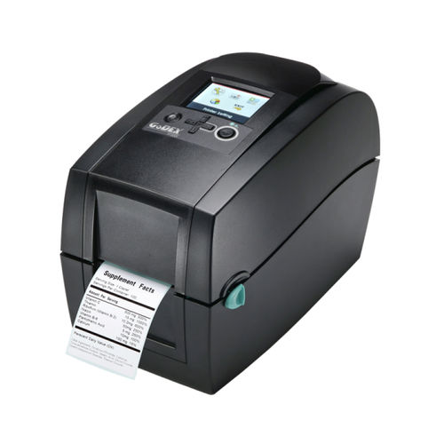 Imprimante d'étiquette à transfert thermique - RT200i / RT230i - godex - de bureau / pour applications industrielles