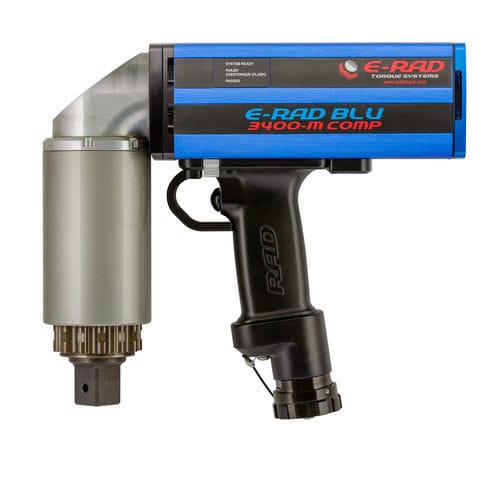 Clé dynamométrique coudée - E-RAD BLU 3400-90-M Degree - RAD Torque Systems - électrique / modèle pistolet / de haute précision