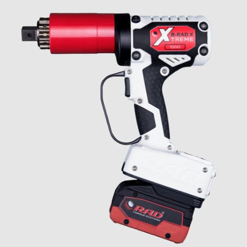 Clé dynamométrique sans fil - B-RAD X 1400-M - RAD Torque Systems - 1" / pour applications lourdes / modèle pistolet