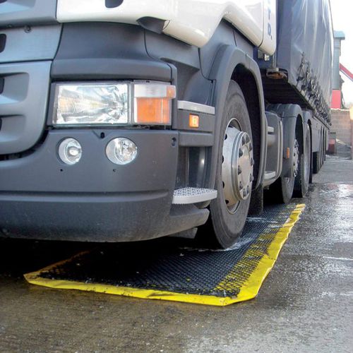 Tapis absorbant - FL-04-401 - Fosse Liquitrol - désinfectant / en PVC / en polyester