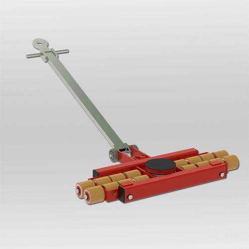 Patin rouleur pour forte charge - JL 12 K - JUNG Hebe- und Transporttechnik GmbH - de transport / manuel