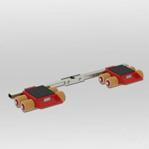 Patin rouleur pour forte charge - JFB 12 K - JUNG Hebe- und Transporttechnik GmbH - de transport / manuel