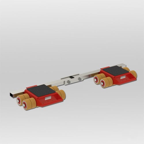 Patin rouleur pour forte charge - JFB 14 K  - JUNG Hebe- und Transporttechnik GmbH - de transport / manuel