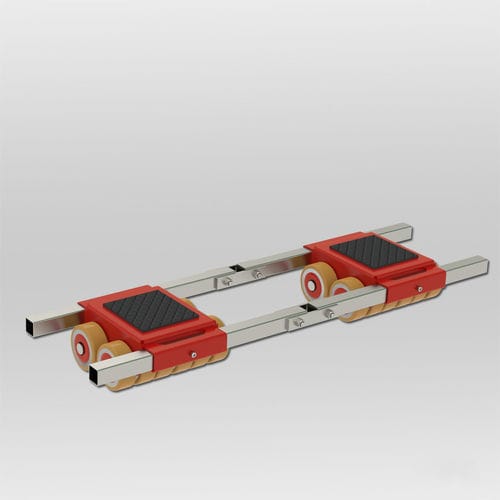 Patin rouleur pour forte charge - JFB 30 G - JUNG Hebe- und Transporttechnik GmbH - de transport / manuel