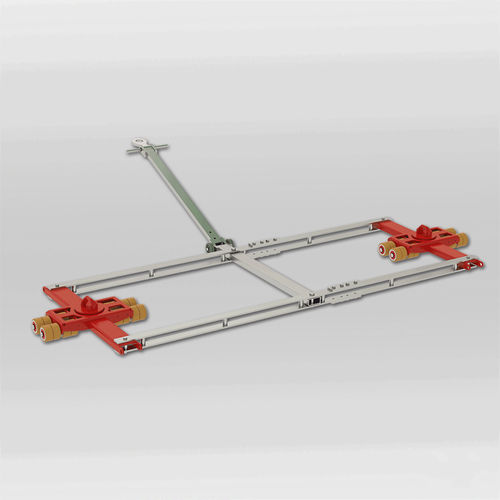 Patin rouleur de transport - JTLB 14 K Weld-on Cone - JUNG Hebe- und Transporttechnik GmbH - pour forte charge / pour container / manuel