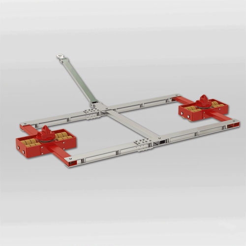Patin rouleur pour forte charge - JTLB 30 G Twistlock - JUNG Hebe- und Transporttechnik GmbH - de transport / manuel / pour container