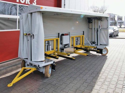Chariot motorisé - JDC - JUNG Hebe- und Transporttechnik GmbH - de transport / pneumatique