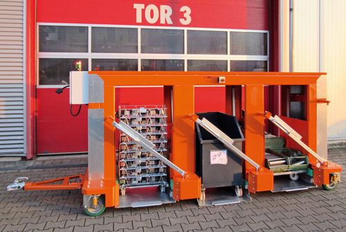 Transporteur à chenilles - JDC Bridge 3 S - JUNG Hebe- und Transporttechnik GmbH - élévateur / à plate-forme