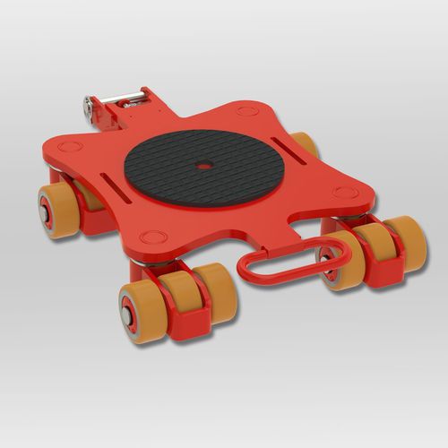 Patin rouleur de transport - JKB 4 K 14 041 085-Vu - JUNG Hebe- und Transporttechnik GmbH - 360°