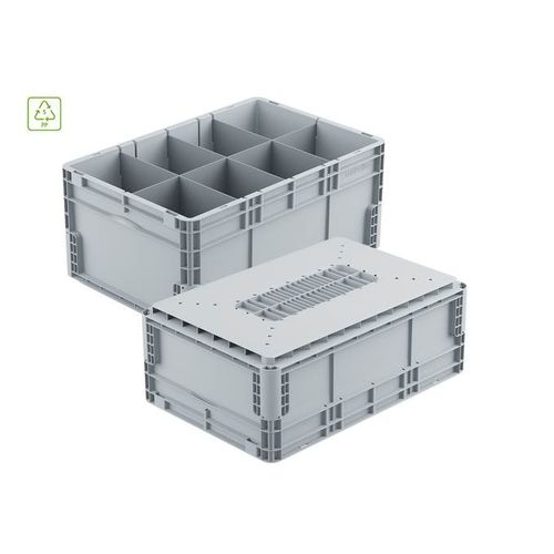 Caisse en PP - contecline - bekuplast GmbH - de manutention / pour petites pièces / avec poignée