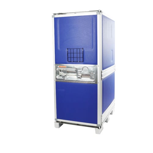 Conteneur en aluminium - Isotec® TBX 1070 - GEBHARDT Logistic Solutions GmbH - en PEHD / de manutention / de transport